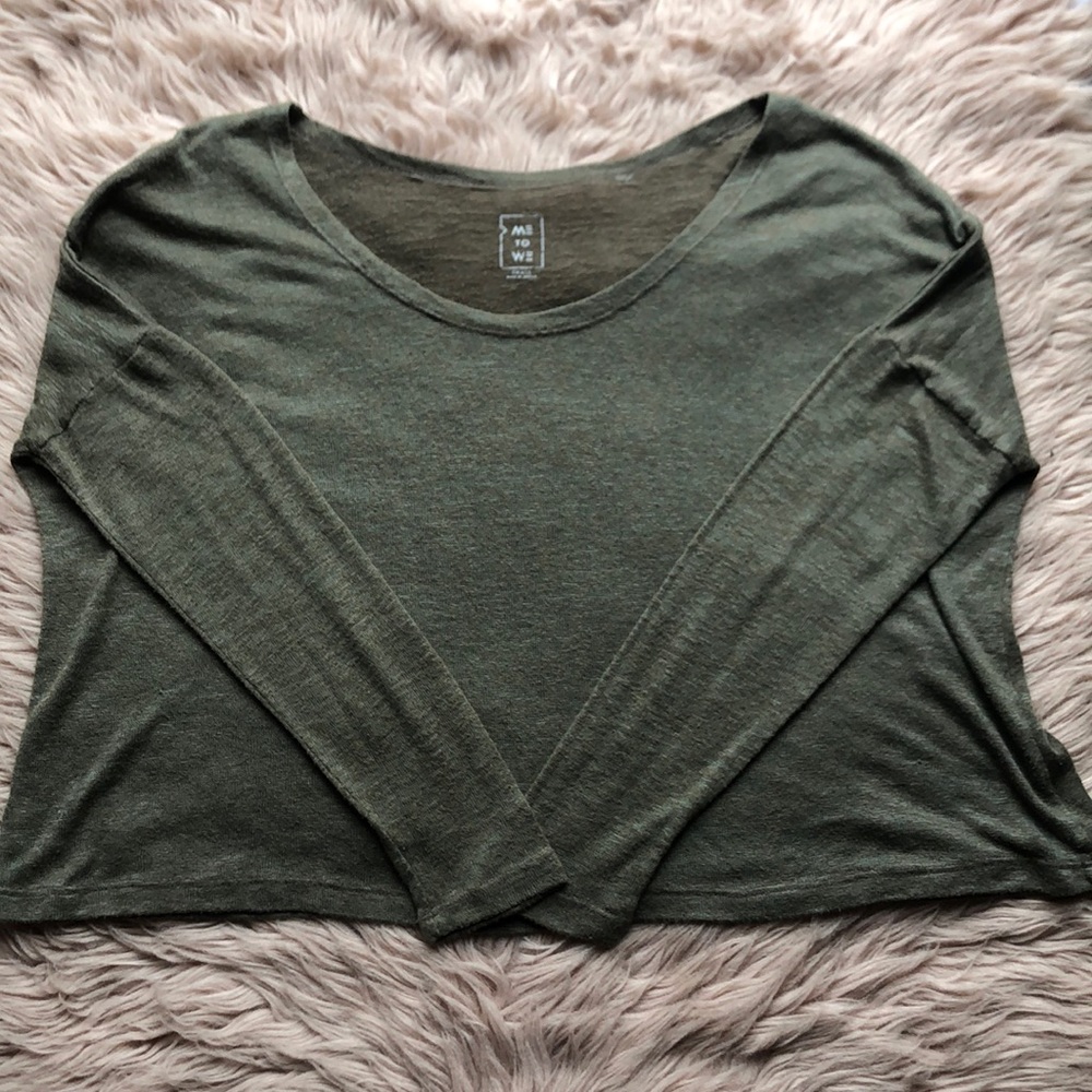 Me To We Cropped Sweater - Picture 1 of 8
